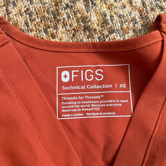 Figs Dirty Chai scrub set and waffle underscrub XS (XS petite bottoms) - Picture 5 of 8